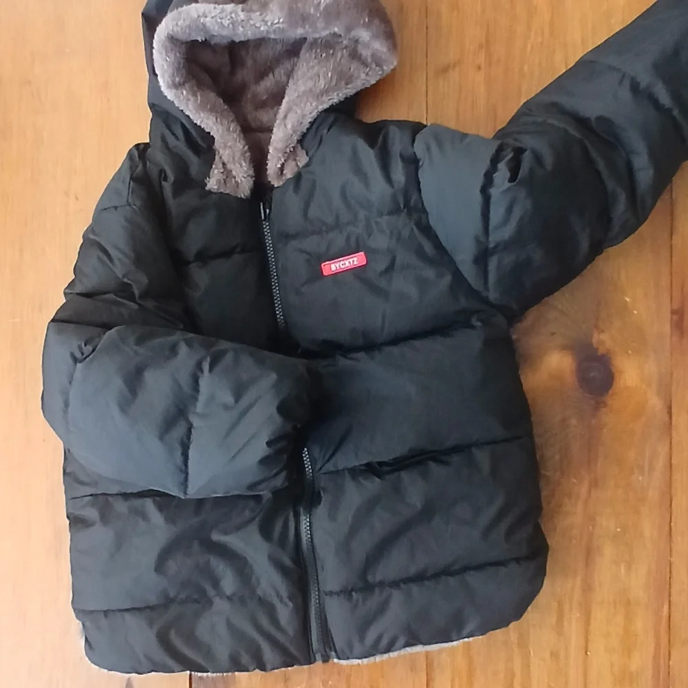 Toddler SYCXTZ Jacket Hooded Windproof Snow Winter Coat Outwear 6yrs